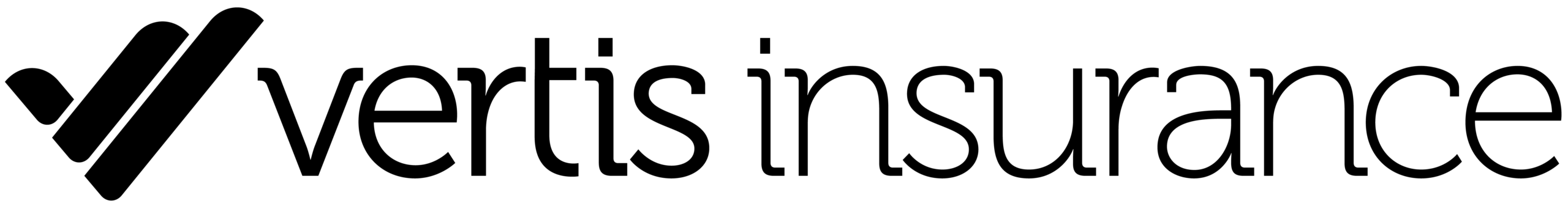 Vertis Insurance horizontal English logo